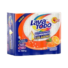 LAVA TODO Naranja intensa 920g (Pack 4)